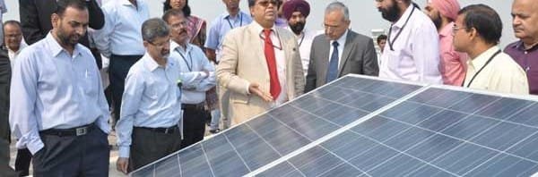 CMD,NTPC,DR ARUP ROY CHOUDHURY INAUGRATES 110KWP ROOFTOP SOLAR ...