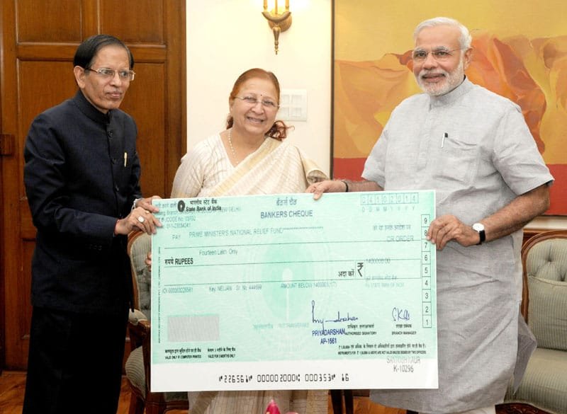 The Speaker, Lok Sabha, Smt. Sumitra Mahajan calls on the Prime Minister, …