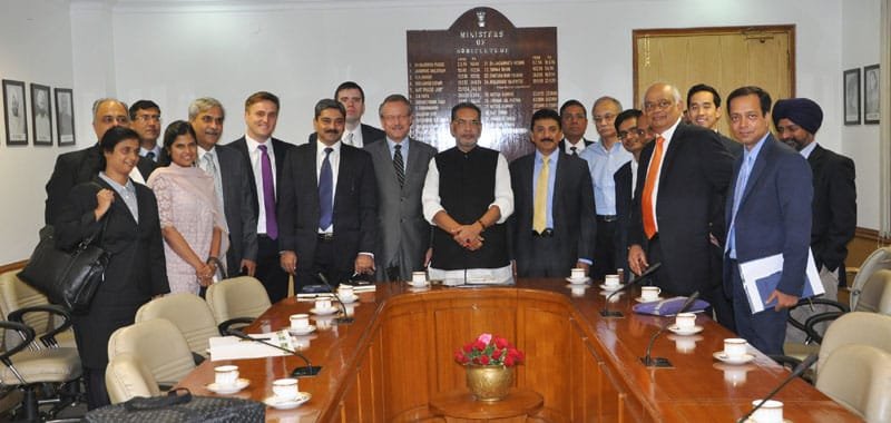 The Union Minister for Agriculture, Shri Radha Mohan Singh with the …