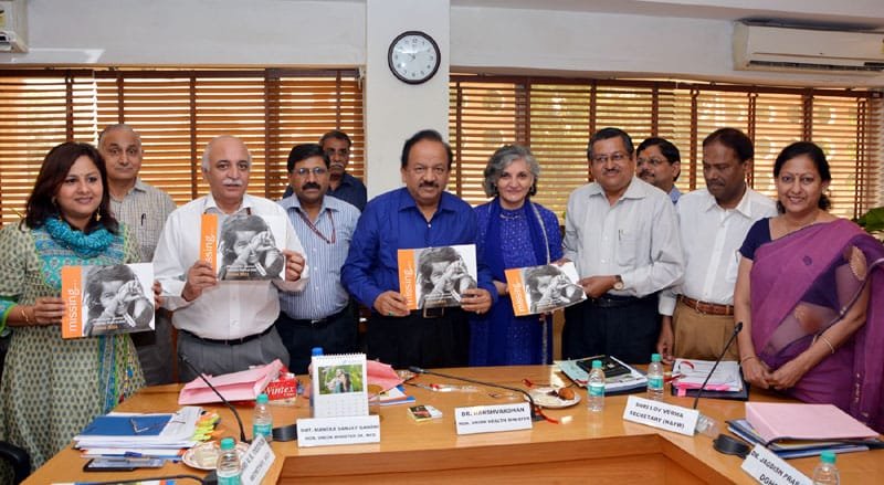 The Union Minister for Health and Family Welfare, Dr. Harsh Vardhan releasing…