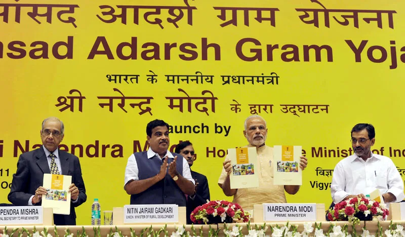 The Prime Minister, Shri Narendra Modi releasing the brochure at the launch of ...