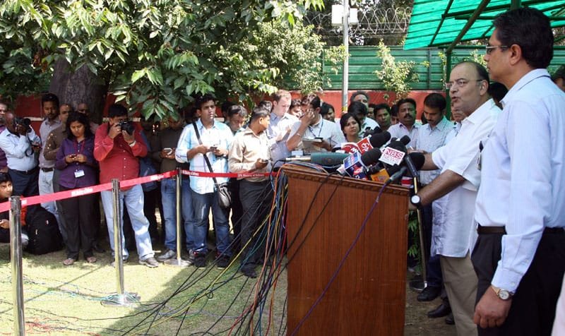 The Union Minister for Finance, Corporate Affairs and Defence, Shri Arun Jaitley…