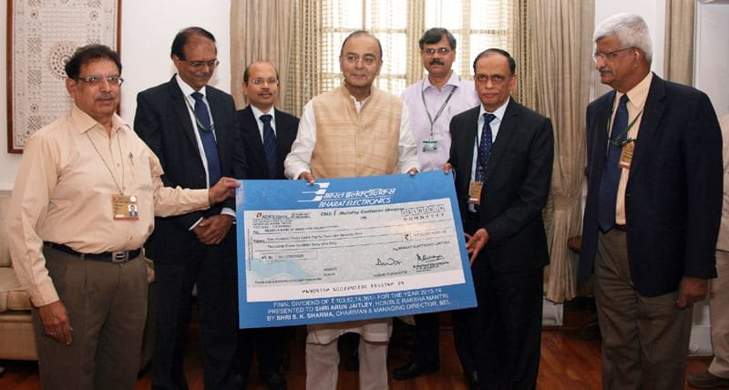 The Chairman and Managing Director Bharat Electronics Limited, Shri S.K. Sharma ...