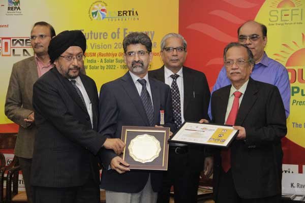 NTPC AWARDED SOURYA URJA PURASKKAR 2014