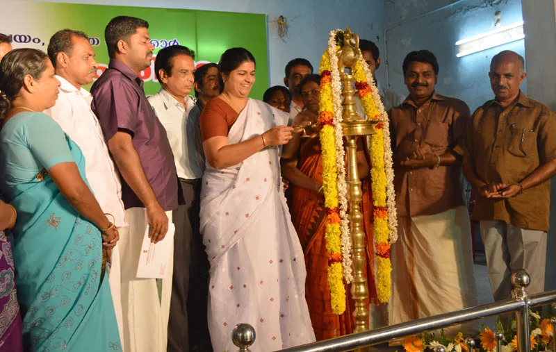 The Thiruvananthapuram district Panchayat President, Smt. R.K. Ansajitha Rassal..