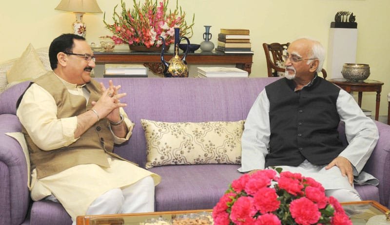 The Union Minister for Health & Family Welfare, Shri Jagat Prakash Nadda calling…