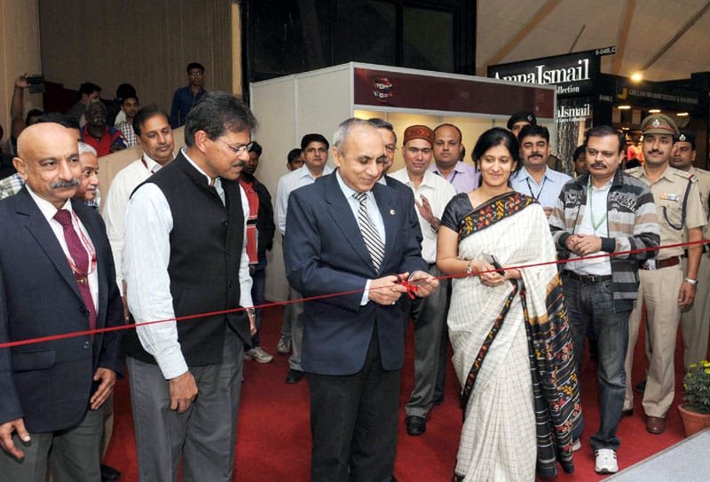 The Chairman, Railway Board, Shri Arunendra Kumar inaugurating the Indian Railway pavilion,..