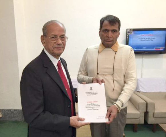 The Interim Report by the one-man committee headed by Shri Shreedharan for ...