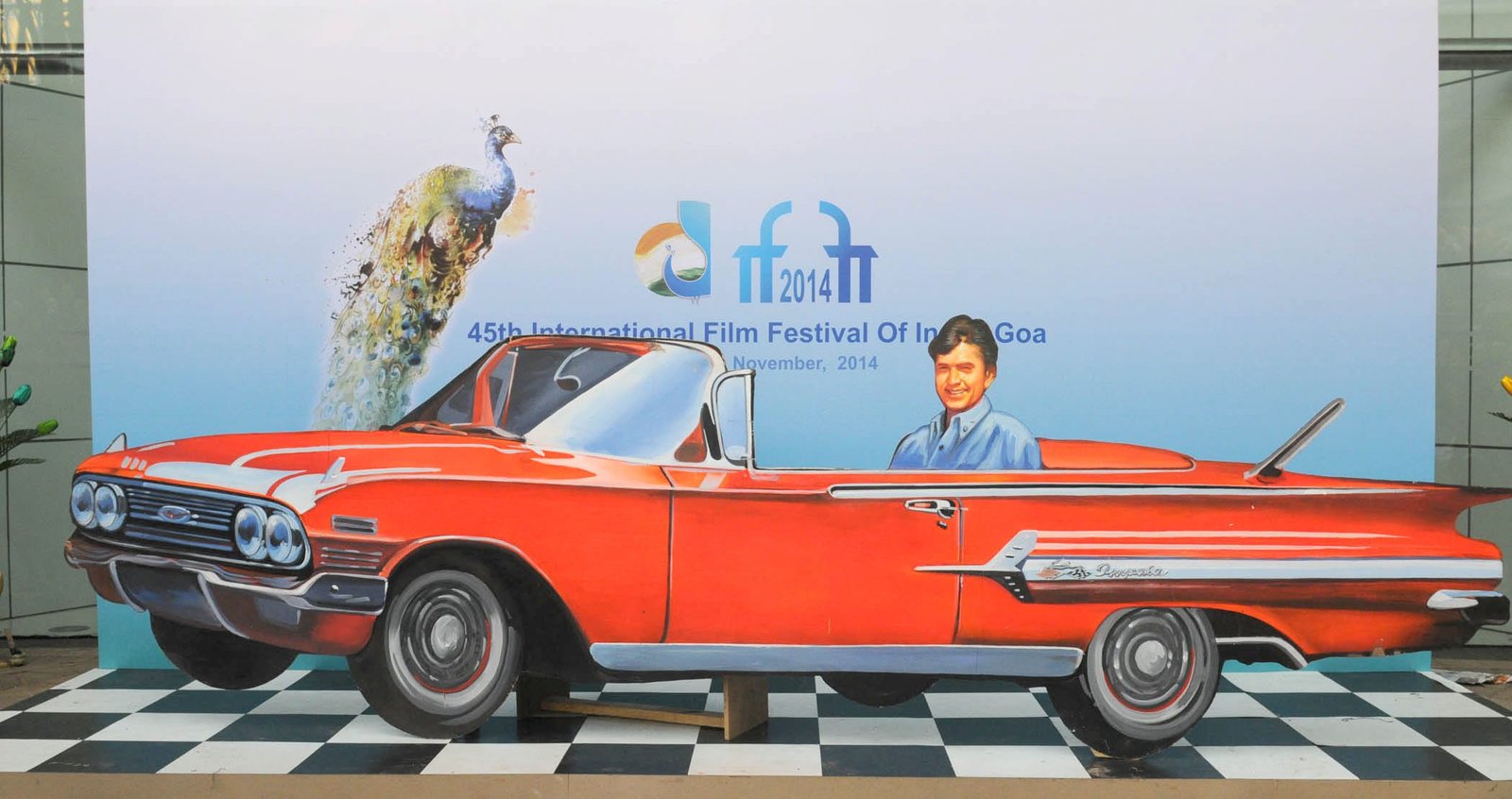 Goa prepares to welcome the 45th International Film Festival of India (IFFI-2014), in Panaji, Goa