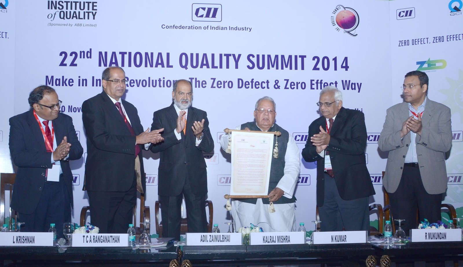 The Union Minister for Micro, Small and Medium Enterprises, Shri Kalraj Mishra…