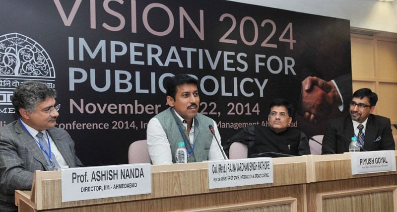 The Minister of State for Information & Broadcasting, Col. Rajyavardhan Singh…