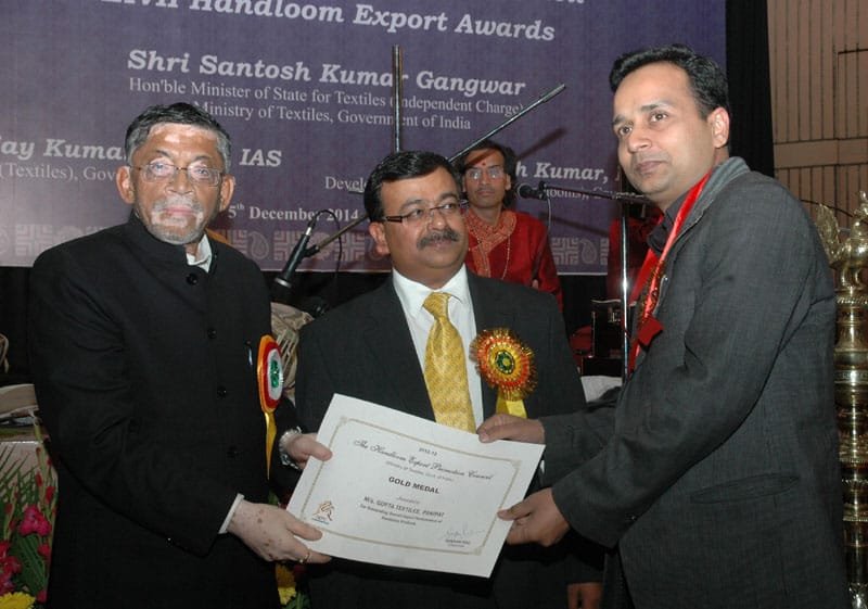 The Minister of State for Textiles (Independent Charge), Shri Santosh Kumar Gangwar …