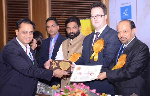 NARESH KUMAR,AGM(CC) ,POWERGRID FELICITATED WITH INDIAN ACHIEVER'S AWARD