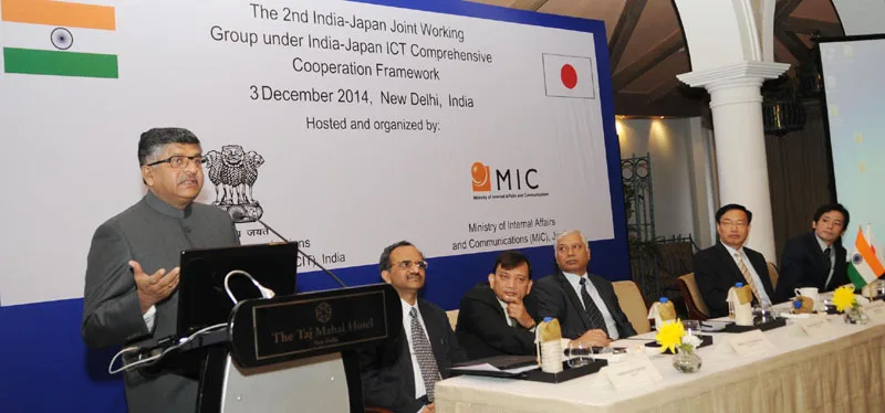 The Union Minister for Communications & Information Technology, Shri Ravi Shankar Prasad..