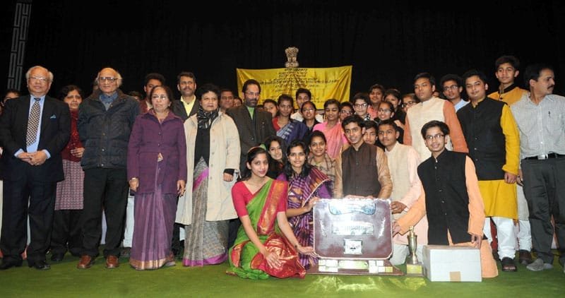 The Minister of State for Minority Affairs and Parliamentary Affairs, Shri Mukhtar Abbas Naqvi..