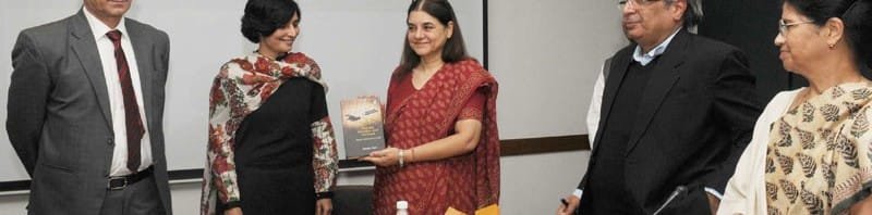 The Union Minister for Women and Child Development, Smt. Maneka Sanjay Gandhi ...