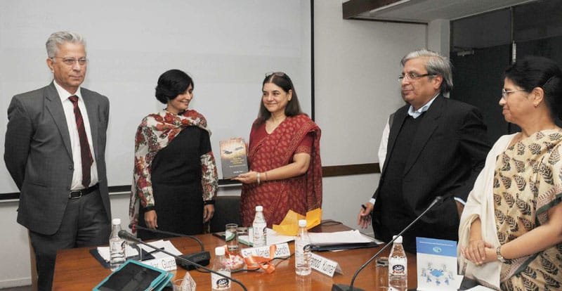 The Union Minister for Women and Child Development, Smt. Maneka Sanjay Gandhi …