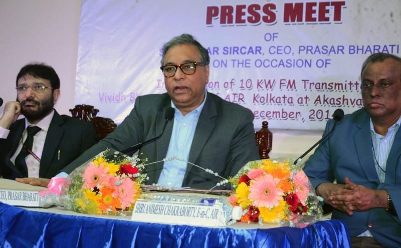 The Chief Executive Officer, Prasar Bharati, Shri Jawhar Sircar addressing the …