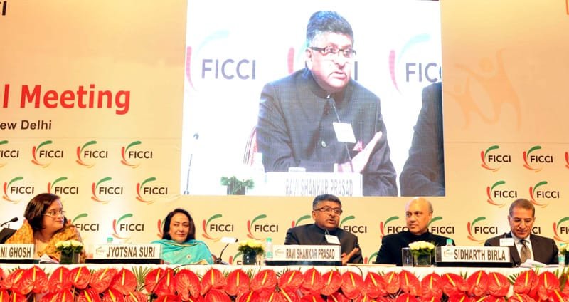 The Union Minister for Communications & Information Technology, Shri Ravi Shankar Prasad ..