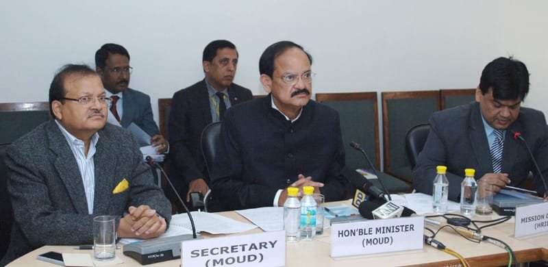 The Union Minister for Urban Development, Housing and Urban Poverty Alleviation and..