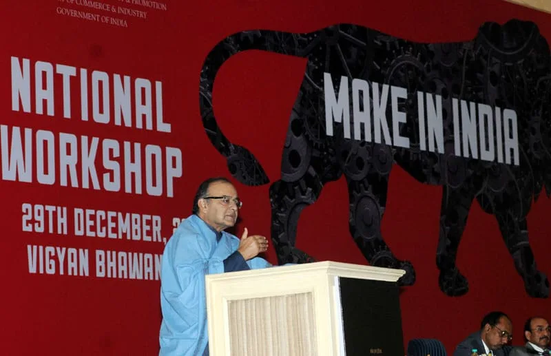 The Union Minister for Finance, Corporate Affairs and Information & Broadcasting..