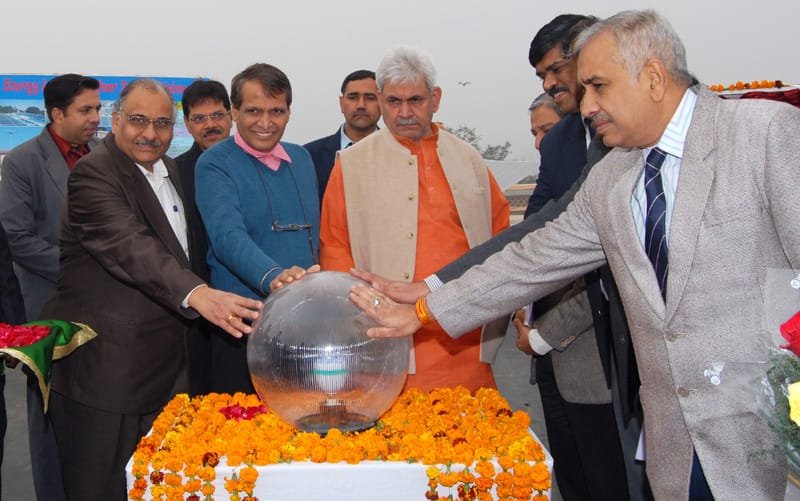The Union Minister for Railways, Shri Suresh Prabhakar Prabhu commissioning the …