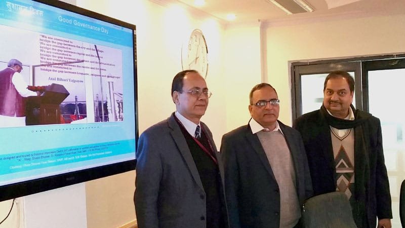 The Secretary, Ministry of Information and Broadcasting, Shri Bimal Julka being…