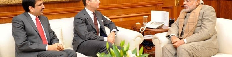 The CEO-Designate Allianz Group of Germany, Mr. Oliver-Baete calls on the Prime Minister,..