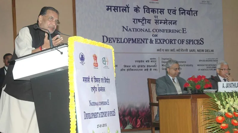 The Union Minister for Agriculture, Shri Radha Mohan Singh addressing at ..
