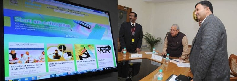The Union Minister for Micro, Small and Medium Enterprises, Shri Kalraj Mishra launching …