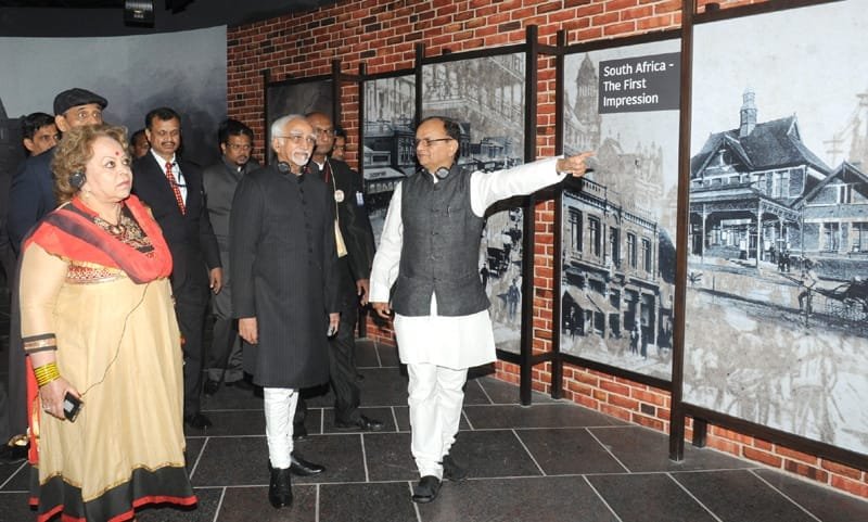 The Vice President, Shri Mohammad Hamid Ansari presented the Pravasi Bharatiya Samman Awards,..