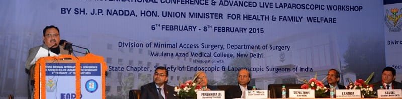 The Union Minister for Health & Family Welfare, Shri Jagat Prakash Nadda...