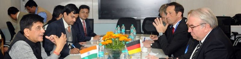 The Parliamentary State Secretary, Germany, Mr. Uwe Backmeyer meeting the...