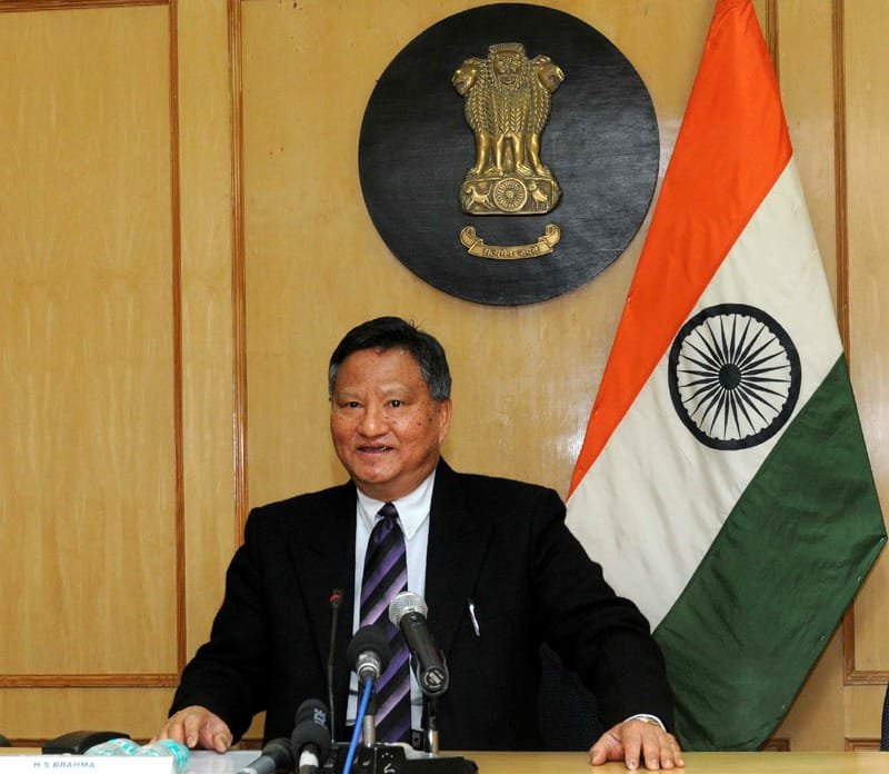 The Chief Election Commissioner, Shri H.S. Bramha addressing a Curtain Raiser Press Conference ..