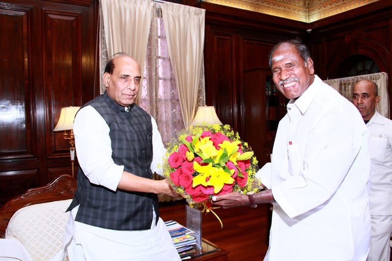The Chief Minister of Puducherry, Shri N. Rangaswamy calling on the …