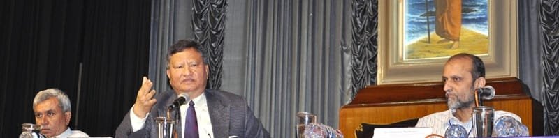 The Chief Election Commissioner, Shri H.S. Bramha interacting with media persons at..