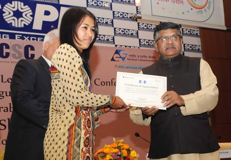 The Union Minister for Communications & Information Technology, Shri Ravi Shankar Prasad..
