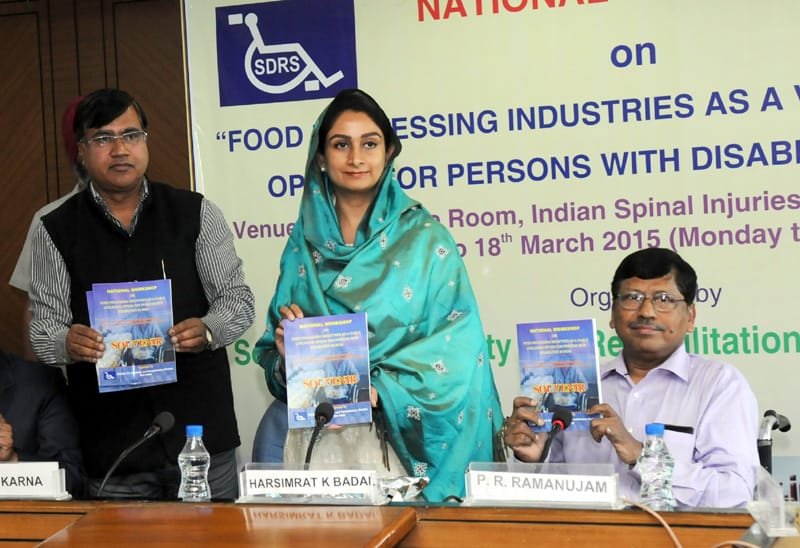 The Union Minister for Food Processing Industries, Smt. Harsimrat Kaur Badal..