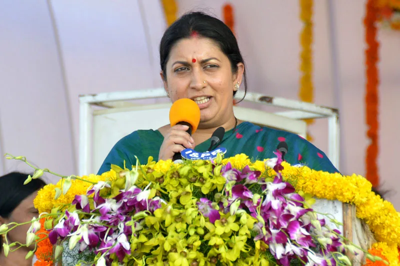 The Union Minister for Human Resource Development, Smt. Smriti Irani at the..