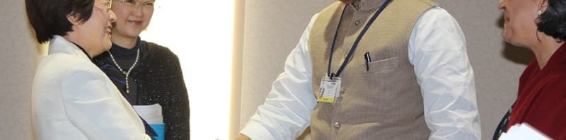 The Union Home Minister, Shri Rajnath Singh meeting the Japanese Minister for..