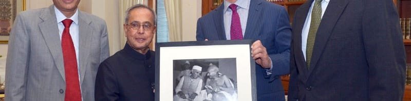 The President, Shri Pranab Mukherjee meeting with Mr. Gary Pruitt, President & CEO, ..