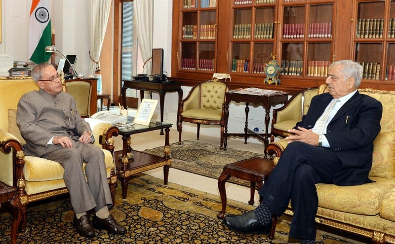 The Chief Minister of Jammu & Kashmir, Shri Mufti Mohammad Sayeed calling on..