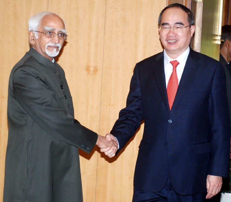 The Politburo Member and President, Vietnam Fatherland Front, Mr. Nguyen ..