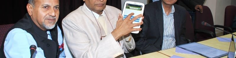 The Union Minister for Railways, Shri Suresh Prabhakar Prabhu launching a...