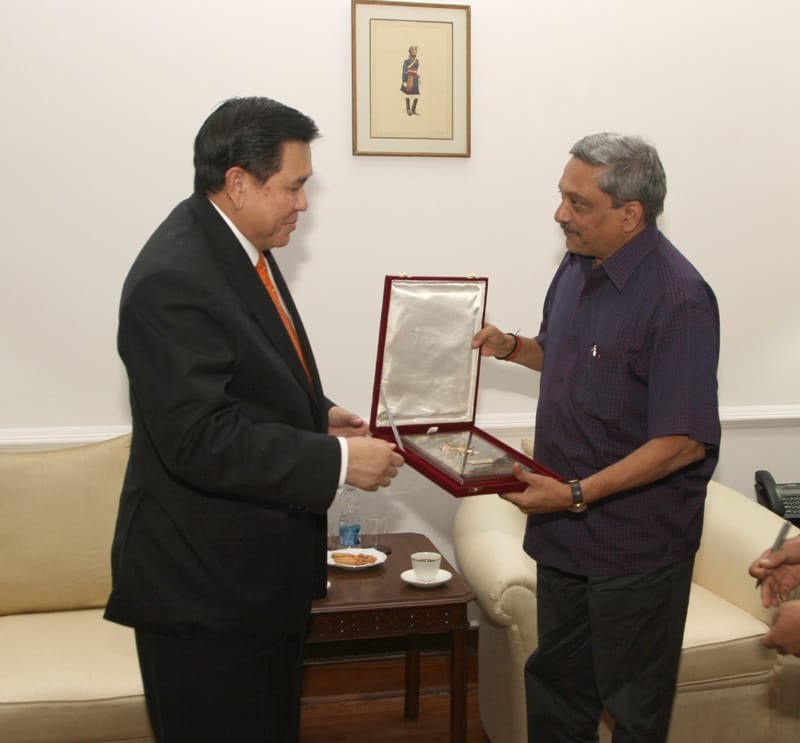 The Deputy Prime Minister and Foreign Affairs Minister of Thailand, General Tanasak Patimapragorn..