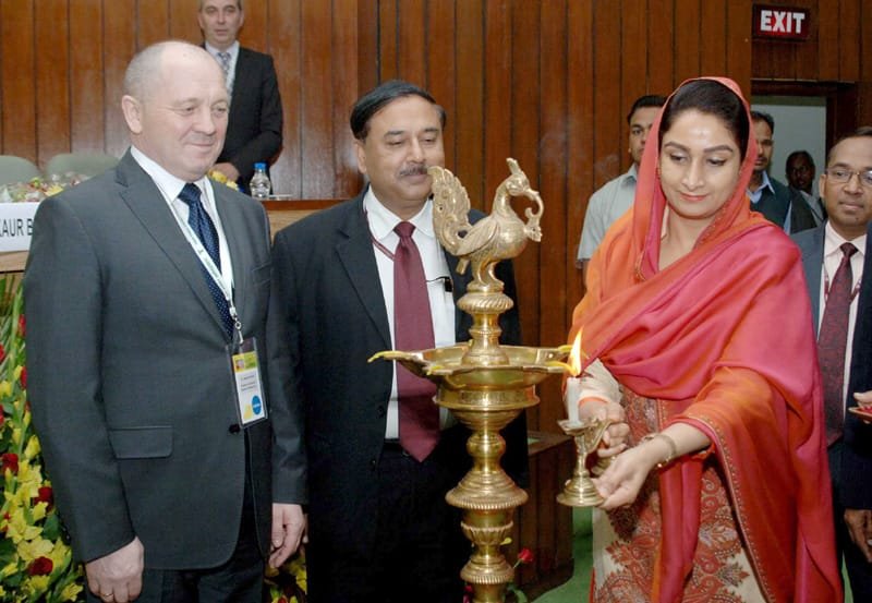 The Union Minister for Food Processing Industries, Smt. Harsimrat Kaur Badal..