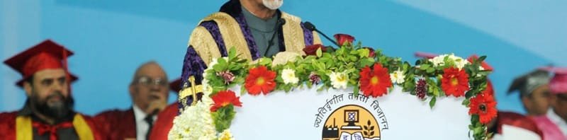 The Vice President, Shri Mohd. Hamid Ansari addressing at the “10th Convocation of ..