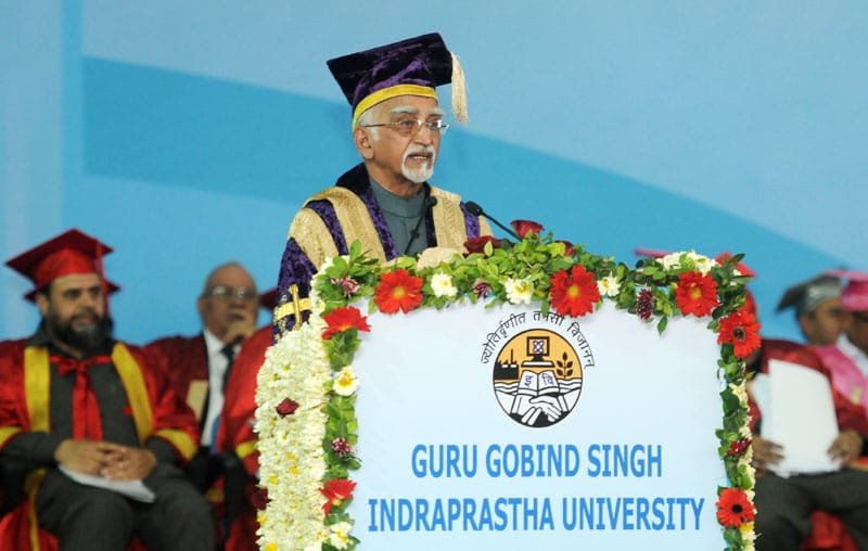The Vice President, Shri Mohd. Hamid Ansari addressing at the “10th Convocation of ..