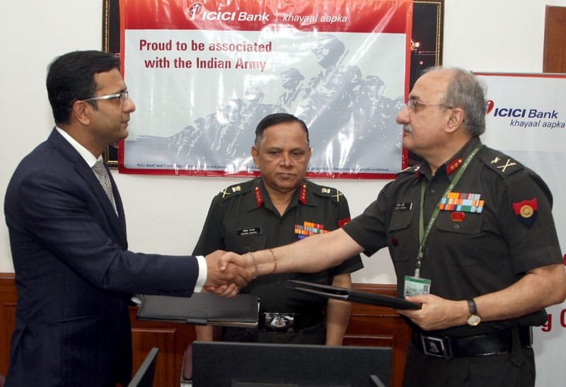 The Adjutant General, Lt. Gen. Rakesh Sharma witnessing the signing ceremony of..