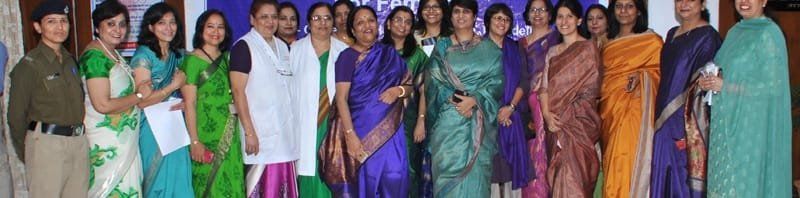 Women employees of Railways at the ‘Free Health Camp’, organised by the..